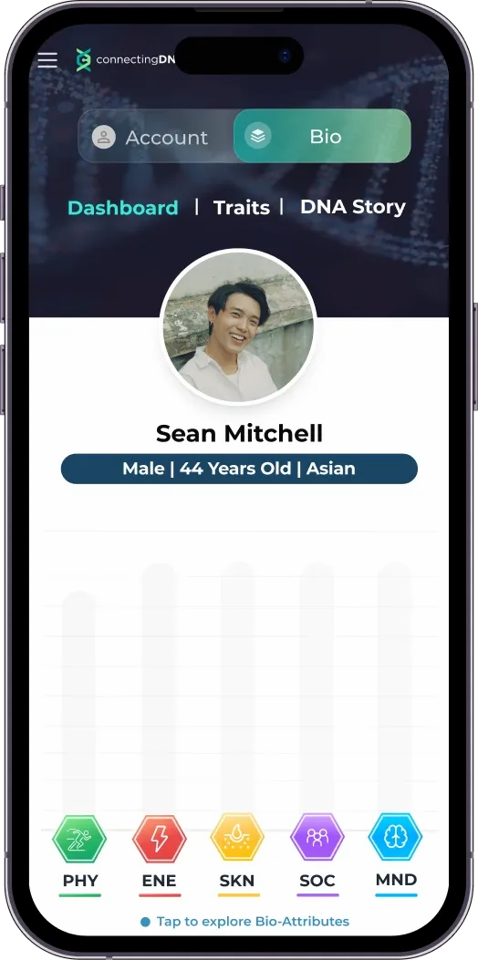 App phone mockup